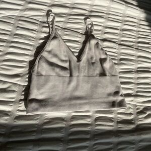 White crop top